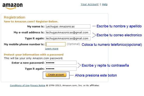 Tu Cupo Electronico Como Abrir Una Cuenta En Amazon
