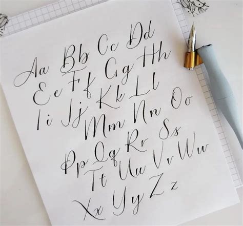 19 Calligraphy Alphabet Examples For All Your Projects Fonts