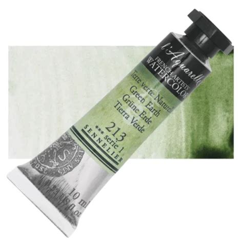 Htconline In Sennelier L Aquarelle Watercolor Ml Green Earth