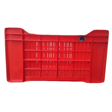 Red Rectangular Vegetable Crate Capacity 25 Kg At 280 In Hyderabad