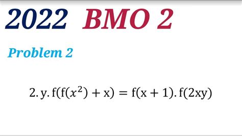 BMO2 2022 British Mathematical Olympiad Round 2 Solutions Problems