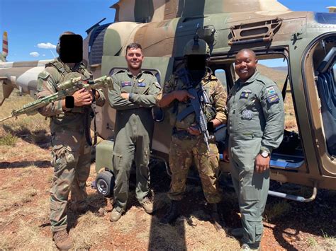 South African Special Forces And Air Force Personnel During Recent Exercise Vukuhlome 2022