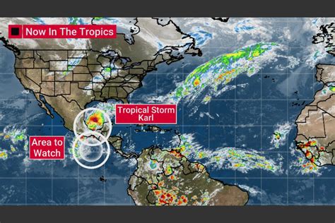 Tormenta Tropical Karl Se Fortalece Y Causa Estragos En M Xico