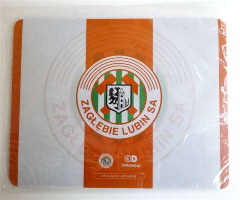 Zaglebie Lubin football club fan's mousepad (official product) | Other sports items