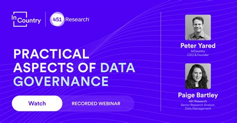 Practical Aspects Of Data Governance Webinar Takeaways Incountry