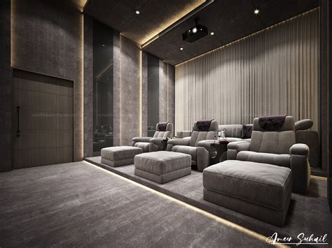 Home Theater design on Behance