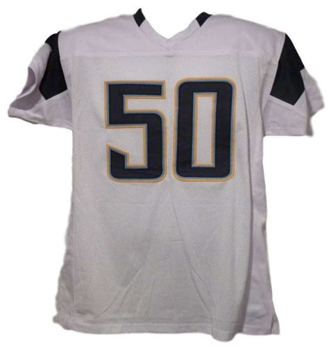 Manti Te’o Autographed/Signed San Diego Chargers White XL Jersey 13505 ...