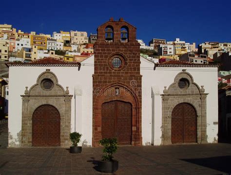 LA GOMERA, SPAIN: View Of Mountainous Landscape From The Mirador Degollada De Peraza Towards ...