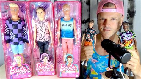 2022 Barbie Ken Fashionistas 191 192 193 Unboxing Review Made To Move