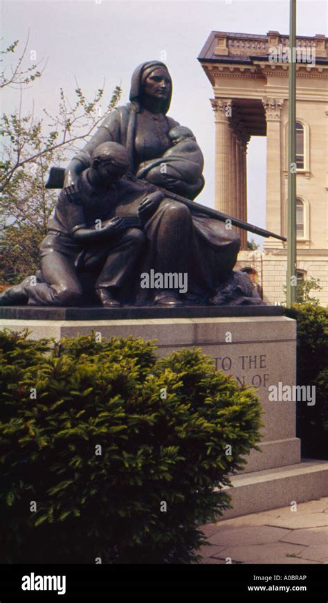 Kansas State capitol building sculpture Stock Photo - Alamy