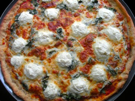 Lovesmiths A Remembrance Of Pizza Past Spinach Ricotta Pizza