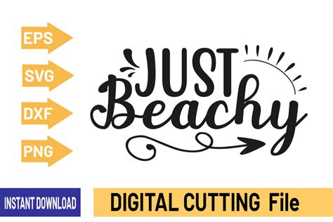 Just Beachy-SVG Design Graphic by Mb Graphics · Creative Fabrica