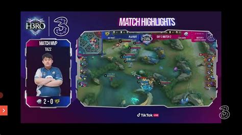 RESTREAM H3RO TURNAMEN EVOS LEGEND VS ONIC PRODIGY Mobile Legend YouTube