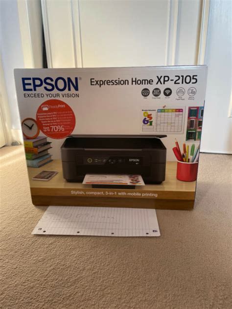 Epson Expression Home XP 2105 Wi Fi Inkjet Printer For Sale Online EBay