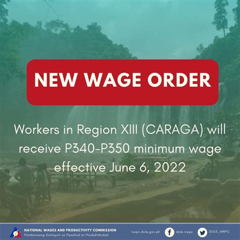 Surigao New Wage Order For Caraga Region Radio Philippines Network