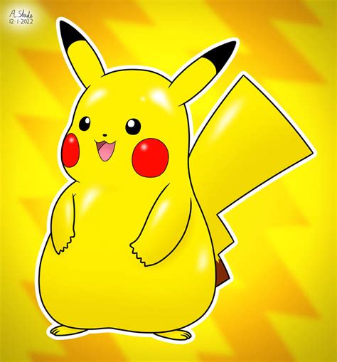 Pikachu Smile by Alex13Art on DeviantArt