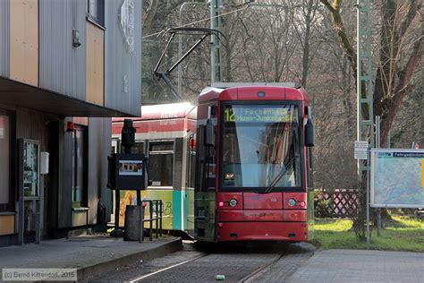 Deutschland Stra Enbahn Frankfurt Am Main Triebwagen