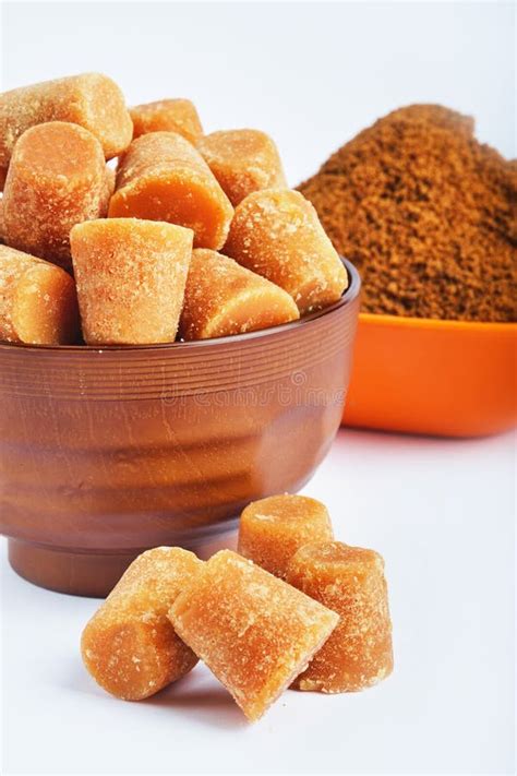 Organic Gur Or Jaggery Powder And Cubes Jaggery Is Used As An