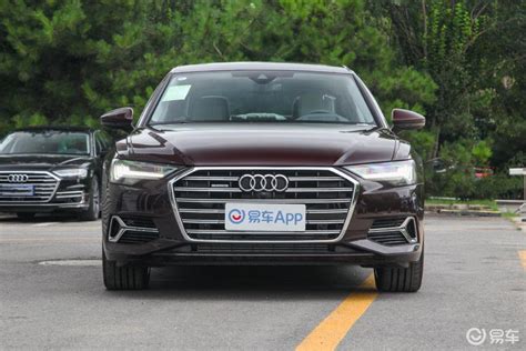 【奥迪a6l2022款改款 55 Tfsi Quattro旗舰致雅型正前水平汽车图片 汽车图片大全】 易车