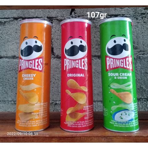 Jual Pringles 107gr Keripik Kentang Shopee Indonesia