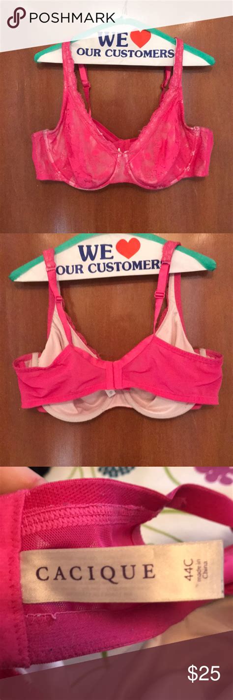 Cacique pink bra size 44C | Pink bra, Bra sizes, Bra