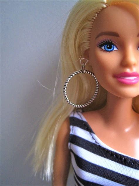 Barbie Earrings Hoop Earrings for Barbie Fashion Dolls | Etsy