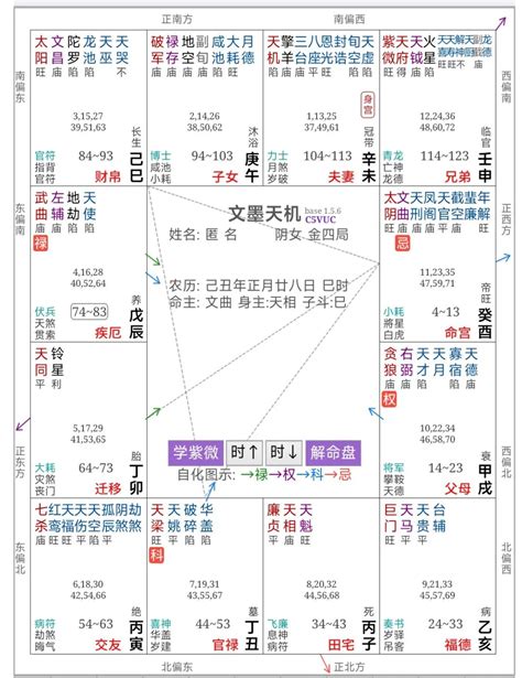 紫微斗数案例化忌对冲父母宫 霄云腾国学