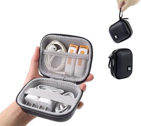 Small Hard Earphone Earbud Case 47 Inch Earbuds Storage Case For