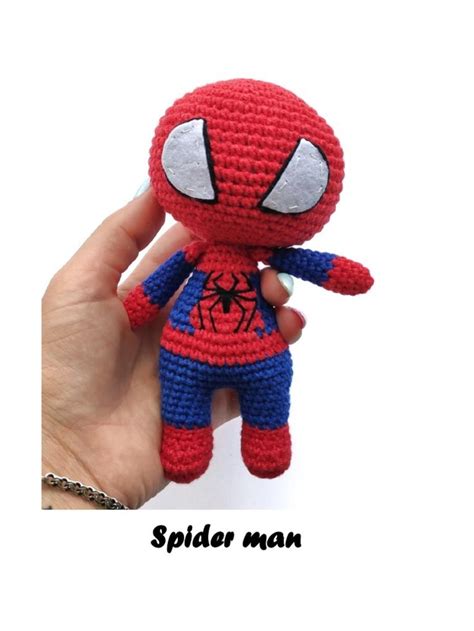 Spiderman PDF Crochet Weaving