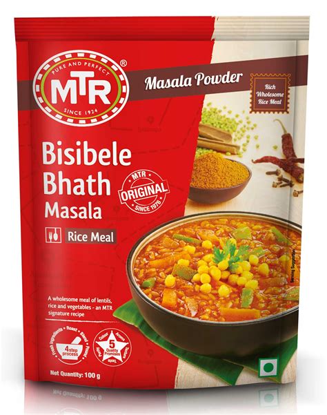 Buy Mtr Bisibele Bhath Masala 3 52 Oz Fresh Farms Quicklly