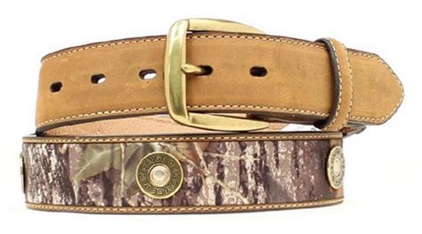 Nocona Men S Mossy Oak Shotgun Shell Outdoor Belt N24998222 Rural King