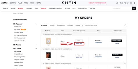 How To Cancel Shein Order Before Shipping E Et