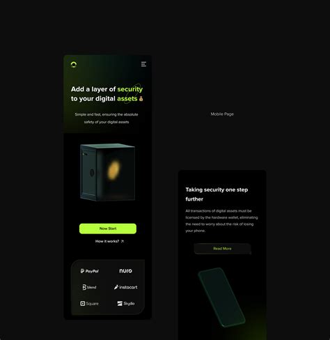 Crypto Wallet - Website on Behance