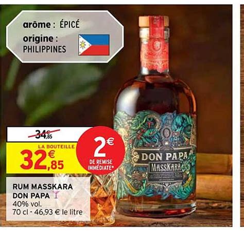 Promo Rum Masskara Don Papa Chez Intermarch Icatalogue Fr