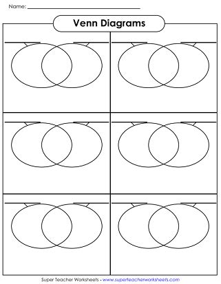 Venn Diagram Worksheets - Worksheets Library