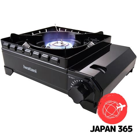 Iwatani Corporation Cassette Fu Outdoor Stove Tuff Maru Cb Odx Black