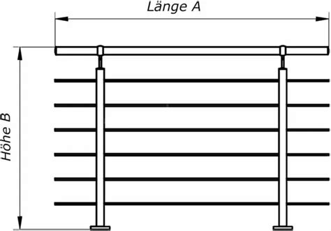 ACIER INOX HANDLAUF GELÄNDER Avec 2 Poteau Balustrade Léger Montage EUR