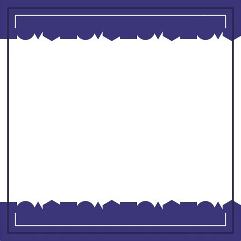 Frame or border. Blue and white background color with stripe line and ...