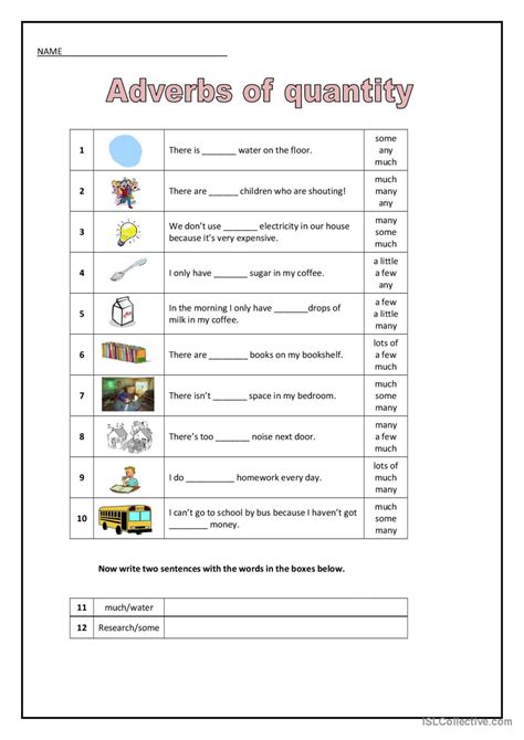 Adverbs Of Quantity English Esl Worksheets Pdf Doc