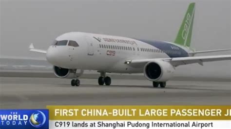 First Chinese Built Passenger Jet C Makes Successful Maiden Flight