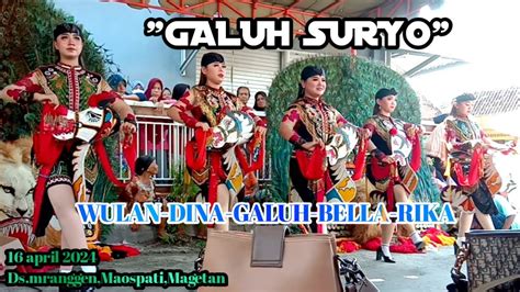 TARIAN MASSAL JATHIL OBYOK TERBARU 2024 GALUH SURYO LIVE Ds MRANGEN