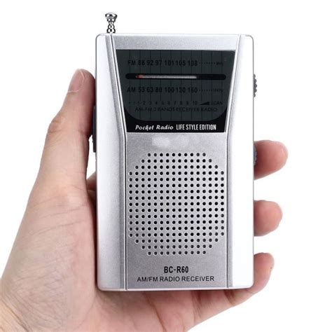 Vbestlife Portable Radio Pocket Radio Built In Speaker Am Fm For