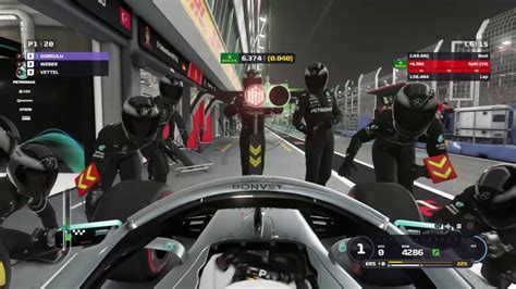 F1 2019 Kariyer Mod 15 21 SINGAPORE YouTube