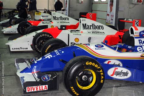 Imola April Historic F Williams Fw Ex Ayrton Senna