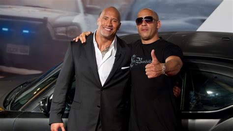 Vin Diesel and Dwayne "The Rock" Johnson's 'Fast & Furious' Feud ...