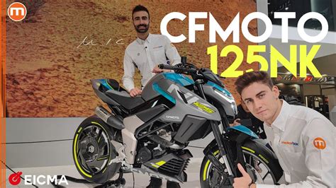 CFMoto 125NK Il prototipo di naked sportiva per i più giovani a EICMA