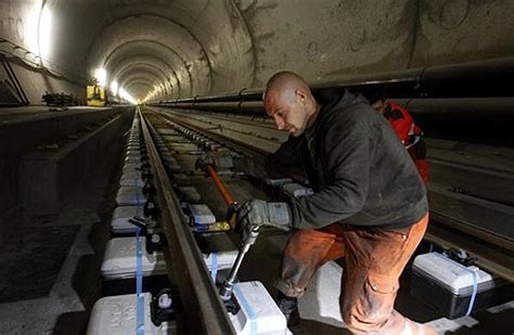 World's longest railway tunnel - Rediff.com Business