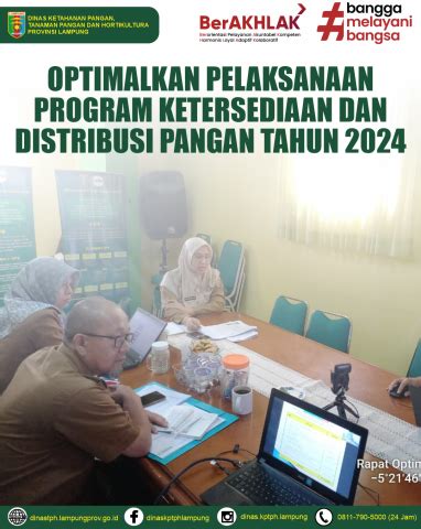 Optimalkan Pelaksanaan Program Ketersediaan Dan Distribusi Pangan Tahun