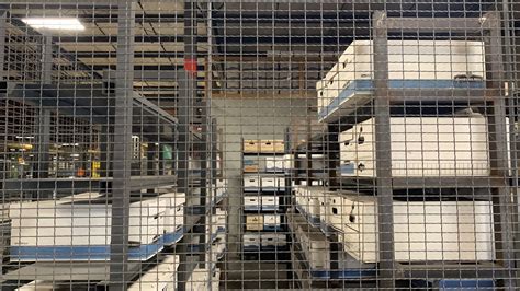 Woven Wire Mesh Partitions For Secure Storage Wirecrafters