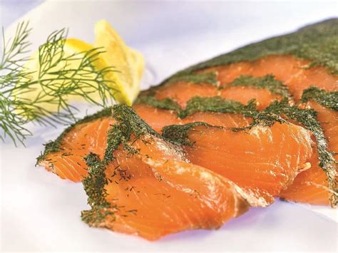 PUR ARCTIC Graved Lachs In Scheiben PLOTZ Lachs Matjes